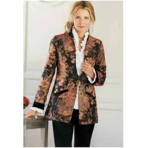 Soft Surroundings Westbury Garden Jacket Sz M